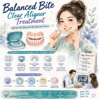 Balanced Bite Clear Aligner Treatment