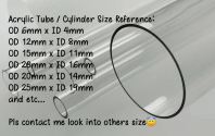 Acrylic Rod/Tube (Cylinder Tube)