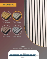 Acoustic Fluted Wall Panels