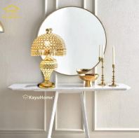 Kayuhome Gold Crystal Table Lamp
