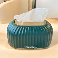 Kayuhome Striped Tissue Box