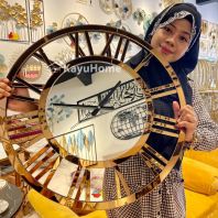 Kayuhome Roman Clock Glass