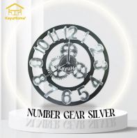 KAYUHOME A60 SILVER NUMBER CLOCK (60CM)