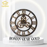 KAYUHOME A60 BLACK GOLD ROMAN CLOCK (60CM)