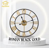 KAYUHOME A95 ROMAN CLOCK BLACK GOLD (60CM)