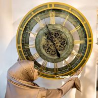 KAYUHOME RETRO MOVING GEAR CLOCK
