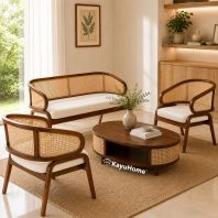 KayuHome Aurora Lounge Living Set