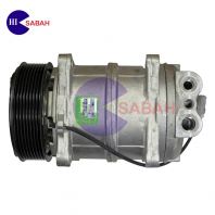 COMPRESSOR FOTON AOLING TRUCK 8PK (508 LEG) 24V R12 HOLE DKS-15SE ( ORIGINAL ) [CODE: L15C002-4]