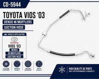 VIOS NCP42 SUC HOSE W,MUFFLER (CD-5944) VIOS NCP42 SUC HOSE W,MUFFLER (CD-5944)