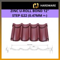 ZINC U-ROLL BOND STEP G22
