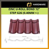 ZINC U-ROLL BOND STEP G26