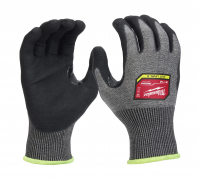 MILWAUKEE CUT LEVEL 9 HIGH-DEXTERITY NITRILE DIPPED GLOVES (M) - 48-73-7031 MILWAUKEE CUT LEVEL 9 HIGH-DEXTERITY NITRILE DIPPED GLOVES (M) - 48-73-7031