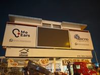 OUTDOOR GIANT SIZE 3D LED ALUMINIUM TRISM SIGNBOARD INSTALLATION ICON CITY | AUTO CITY JURU PENANG