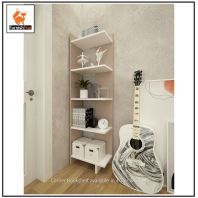 Corner Bookshelf T5 Multi-Tier Display Shelf