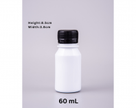 Botol PET Bulat 60ML Milk White (Leher 28mm) Untuk Sampel, Hotel & Pembungkusan Premium Botol PET Bulat 60ML Milk White (Leher 28mm) Untuk Sampel, Hotel & Pembungkusan Premium