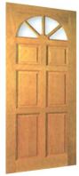 Solid Timber Door with Glass View - KCM 01