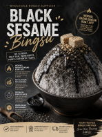 BLACK SESAME BINGSU 2LITER
