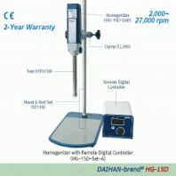 DAIHAN � Homogenizer with Remote Digital Controller ��HG-15D�� , 2,000~27,000rpm