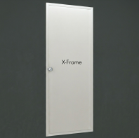 X-Frame PVC Laminated Door