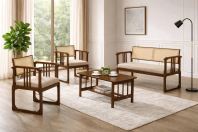 Solid Wood Sofa Set