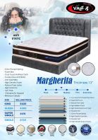 Margherita 13-Inch Natural Pure Latex Mattress