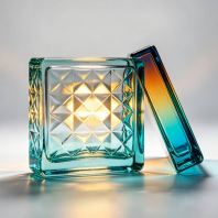 Colored Glass Block Model-1