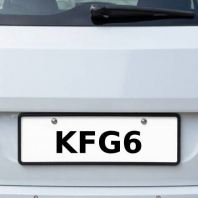 Single Digit Plates Number | KFG6