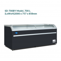 Snow Manual Defrost Island Freezer SD-700BY
