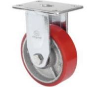 Medium Duty MCU Red Polyurethane Castor Wheel