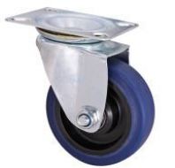 Medium Duty MEB Blue Rubber Castor Wheel