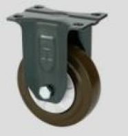 Medium Duty MBN Brown Rubber Castor Wheel