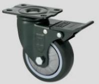 Medium Duty MGU Green Polyurethane (PU) Castor Wheel
