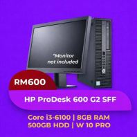 HP Pro Desk 600 G2 SFF (Refurbished Desktop)