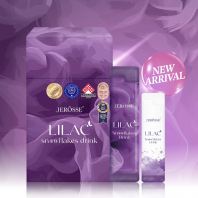 JER �SSE Snowflake Purple Fiber Drink