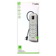 Belkin 2-Way Surge Protector with USB Port BSV604SA2M