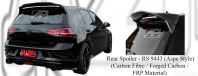 Volkswagen Golf MK7 / MK7.5 Aspe Style Rear Spoiler (Carbon Fibre / Forged Carbon / FRP Material)