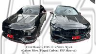 Mercedes CLA W118 Paktec Style Front Bonnet (Carbon Fibre / Forged Carbon / FRP Material)