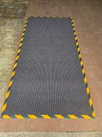 Caution Edging (Black & Yellow Safety Border)