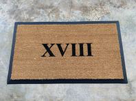 Coconut Husk (Coir) Custom Logo Entrance Mat