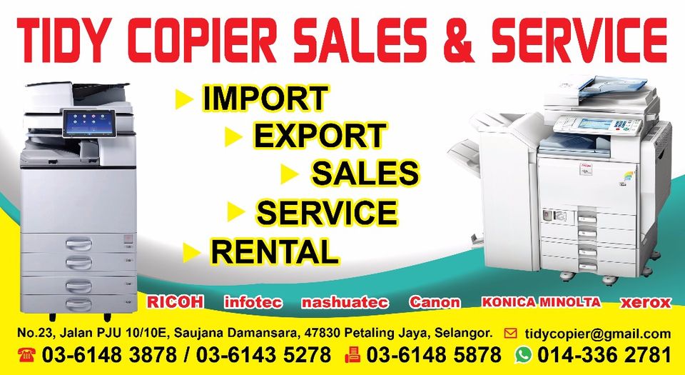 Tidy Copier Sales And Service 