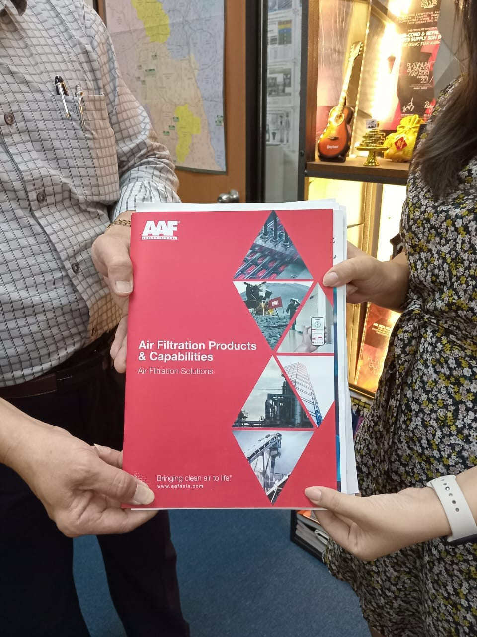 AMERICAN AIR FILTER MANUFACTURING SDN BHD (AAF) SALES ENGINEER VISIT ON