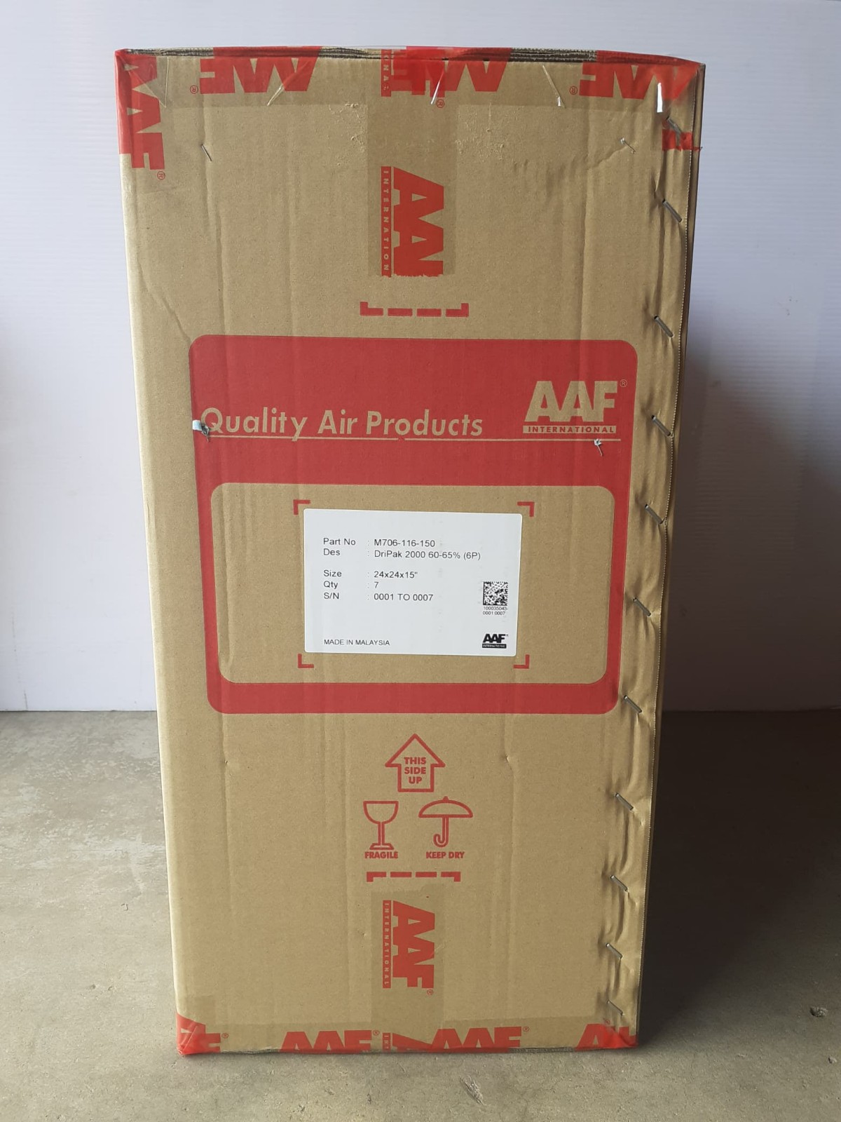 AMERICAN AIR FILTER MANUFACTURING SDN BHD (AAF) SALES ENGINEERS VISIT ON 2512024 Culmi Air