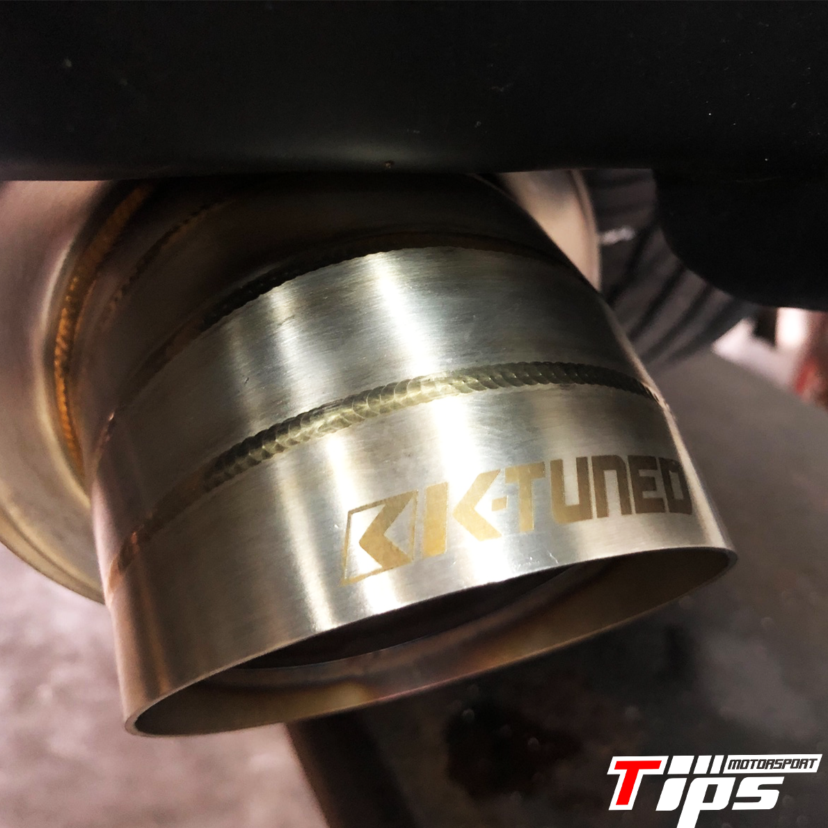 Honda Jazz K20 Exhaust Piping With KTuned Muffler TPE Performance