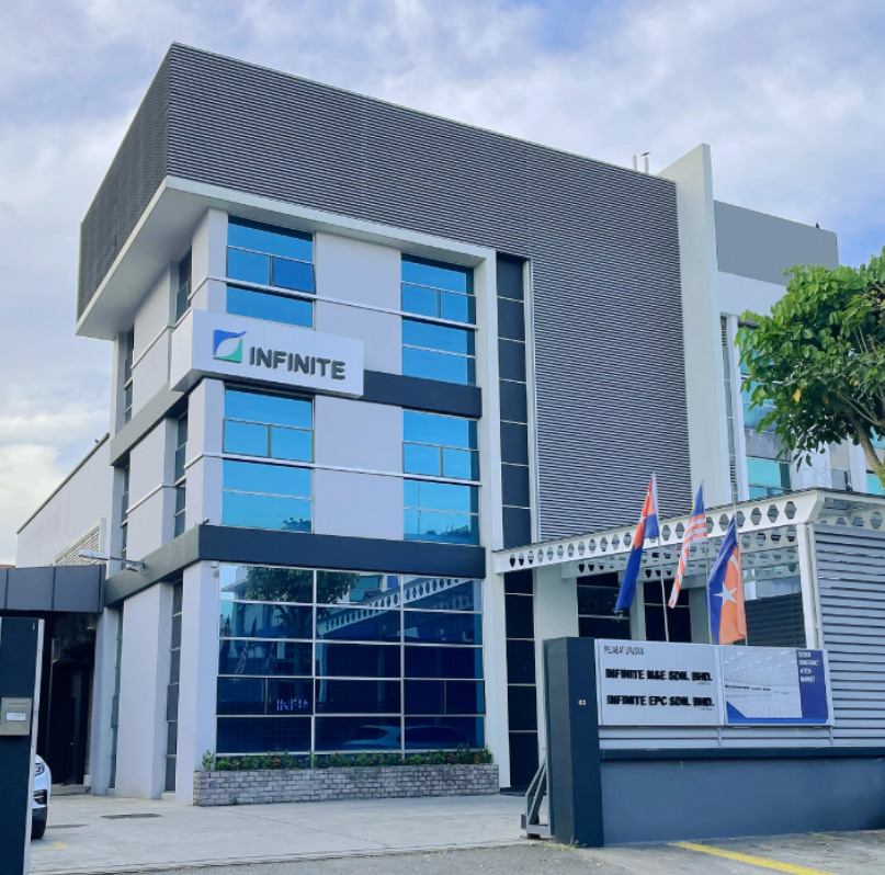 Headquarters office of Infinite EPC Sdn Bhd in Mount Austin, Johor Bahru