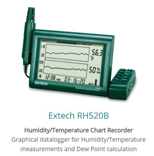 Selangor Extech Instruments - Temperature & Humidity Data loggers from ...