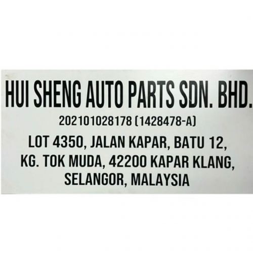 HUI SHENG AUTO PARTS SDN BHD