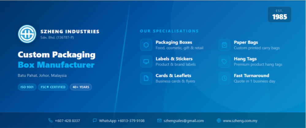 SZHENG INDUSTRIES SDN. BHD