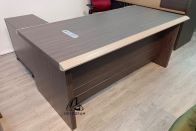 EXECUTIVE TABLE C/W MOBILE SIDE CABINET ALD-BT1809A 