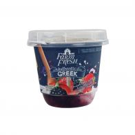 Farm Fresh Greek Yogurt Mulberries & Strawberries 120g (12 cups)