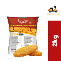Lutosa Crunchy Oval Hashbrown 2kg (30's) (P7501)